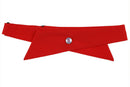 Red Characteristic Pure Color Cross Bow Tie For Men