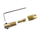 7Pieces 0.5mm-3mm Small Electric Drill Bit Collet Micro Twist Drill Chuck Set