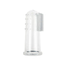 Pets Finger Toothbrush for Dog Cat Clear Silicone Tooth Hygiene Brushes