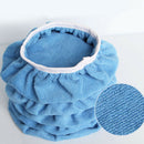 8PCS 9-10'' Blue Plush Soft Car Polishing Waxing Bonnet Buffing Sleeve P GOS