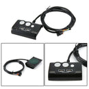 Desktop Computer 2 Power Supply on/off Reset Switch Cable Dual USB 3.5mm ENF