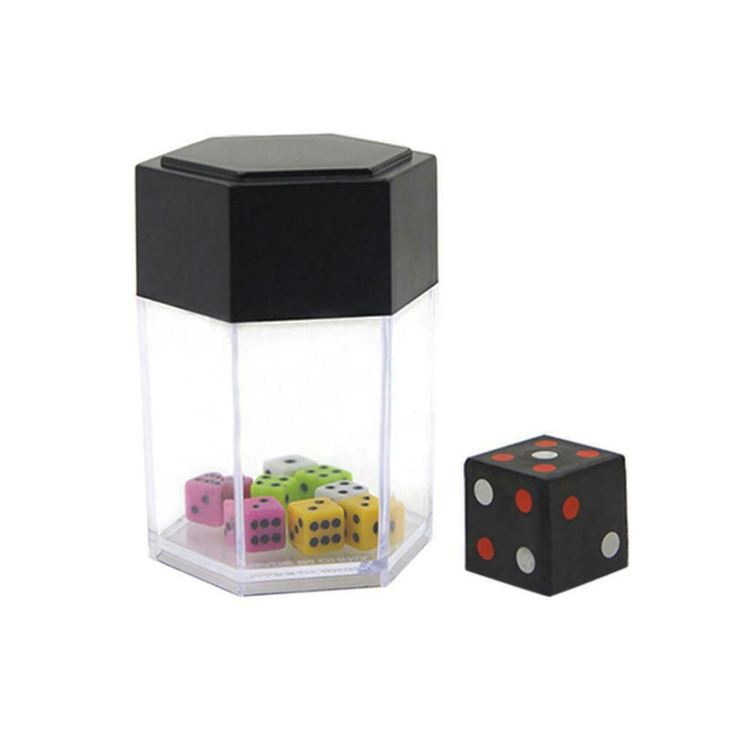 Big Explosive Dice Colorful Plastic Dice Toys for Magic Trick Prank Props A