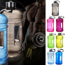 75oz Sport Water Bottle Workout Fitness Dumbbell Flask Mug Kettle,Blue
