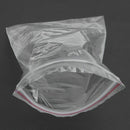 100 pieces 12*8cm Transparent Plastic Seal Zip Closure Zip Closed Bag