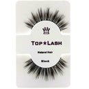 Human Hair Flutter Wispy False Eyelashes Like Red Cherry w Y0O5