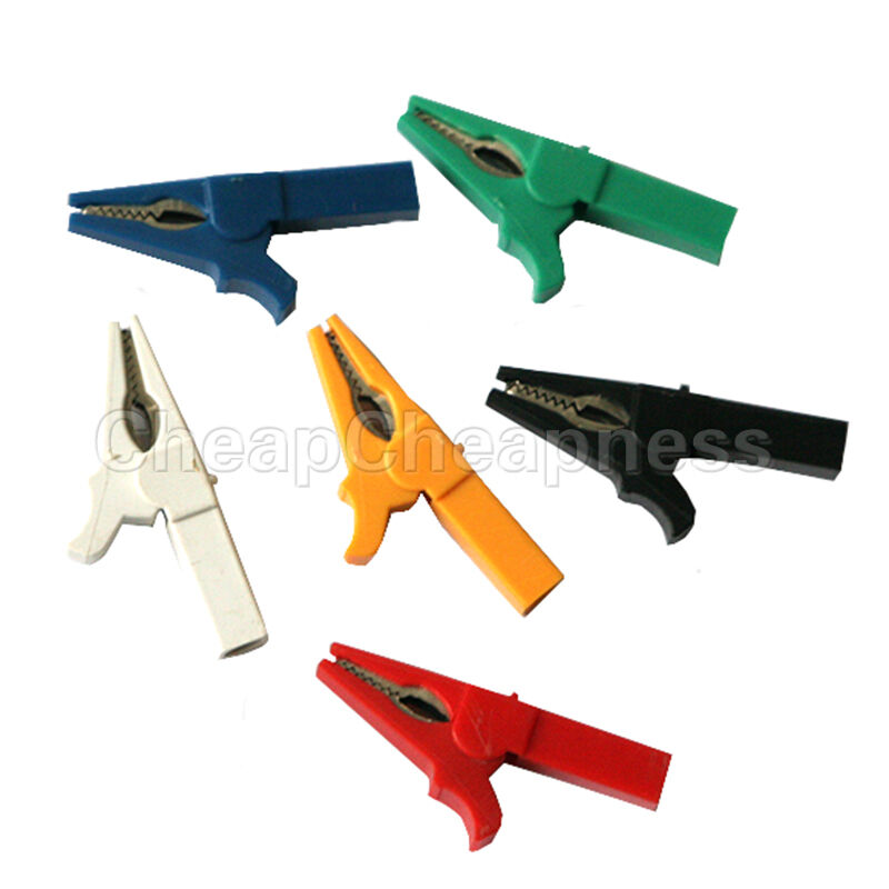 Alligator Clip for Banana Plug Test Cable Probes Insulate Clamp Chic Gift  JR