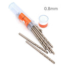 50Pcs Micro HSS Straight Shank Twist Drill Bit Electrical Drilling Newest Useful
