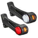 12-24V 24 LED Side Marker Light Outline Stalk Lamp for Trailer Truck Van Lo
