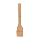 1Pc Wooden Spatulas Long Handle Natural Practical Beechwood Turner for Cooking