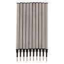 Pack of 10Pcs Metal Pen Refills Pen Replacement Smooth Writing 0.5mm Tip