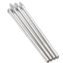 4Pcs Long Reach Rotary Burr Double Cut Tungsten Carbide Bit 1/4 Inch Shank  U9Q5