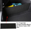 2Pcs Car Trunk Side Storage Organizer Board Trunk Storage Plate Plank Acces V3O1