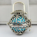 Diffuser Locket Pendantromatherapy Retro Essential Oil Perfume Mexico Necklace