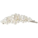 Pearls Hair Clips For Women Girls 4Pcs Large Bows/Clips/Ties For Birthday