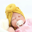 1 PC Fashion Donut Baby Hat Newborn Elastic Cotton Baby Beanie Cap Multicol L6F4