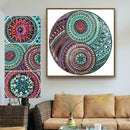 5D DIY Special-shaped Diamond Painting Circle Cross Stitch Embroidery Kit