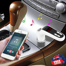 Bluetooth Car Kit Handsfree FM Transmitter Radio MP3 Player USB Charger & AUX AU