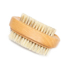 Wooden Nail Brush For Manicure & Pedicure Scrubbing Clean Bristles Both Sides Cy
