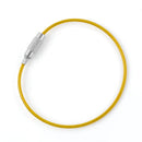 5PCS Stainless Steel Wire Keychain Cable Key Ring Chains for Outdoor Hiking TOOL