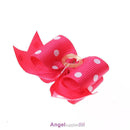 10pcs Pet Cat Dog Small Puppy Pet Dog Rhinestone Hairpin Hair Bow Rubber