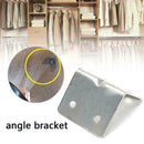 Stainless Steel Corner Brace Joint Right Angle Bracket 38mm 30mm 1.5mm x M7C7