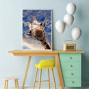 5D DIY Full Drill Diamond Painting Cross Stitch Embroidery (Giraffe-k565)