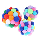 3x Cat Cat Ball Toys Eco-friendly Pet Exercise Interactive Chew Chaser Toys
