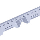 4 Types 4pcs/Set White Eye Straight Edge PD Ruler Pupillary Distance Rulers BX