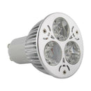 6pcs 3W GU10 360LM 2800K ~ 3000K LED High Power Spot Reflector Lamp Energy