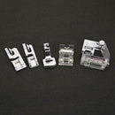 45pcs Sewing Foot Presser Hem Crimping Feets For Brother Singer Domestic Machine