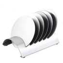 1X(6Pcs/Set Stainless Steel Pad Non-Heat Water Coaster Placemats Potholder