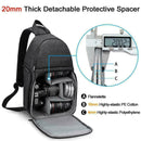 Camera Bag Case Waterproof Sling Backpack for Most Kind Camera Practical E0 U2U9