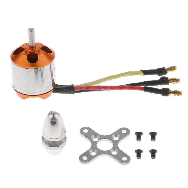 Brushless Motor A2217 1750KV for Fixed Wing Motor Accessory 7'' Propeller