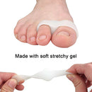 Toe Separator for Bunion with 2 Loops-Toe Spreader Gel Toe Corrector D7S9