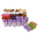 Two Dogs Latch Hook Rug Making Kits for Teen Girls with Wooden Crochet Hook