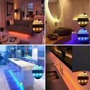USB 5V 2835 12SMD 20CM RGB LED Strip Light Bar TV Back Lighting Kit Decoration
