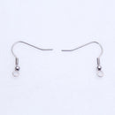 100 Pieces French Earring Charms Earwires Hooks Fish