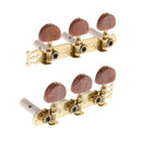 2 Piece Tuners Guitar Tuning Pegs For Concert Guitar (3Li / 3Re) Guitar Tuner