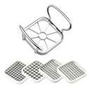 Veg Fruit Slicer Tools Cutter Chopper Dicer Food 5 IN 1 Set