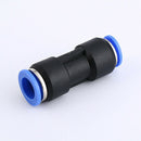 5 Pcs Straight 2 Ways Coupler Quick Joint Push in Fittings 12mm Tube I9U9