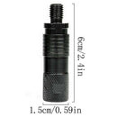 Alloy Quick Release Adapter Connector Carp Fishing Rod Bite Alarm Holder Tack 3C
