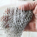 Ringer Stainless Steel Big Chain Mail Cast Iron Skillet Cleaner " Scrubber