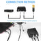 48V Phantom Power Supply USB Power Adapter for Micro Condenser Microphone