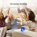Bluetooth Speakers, Portable Small Wireless Speaker Built-in Black S4L1 Mic P8N1