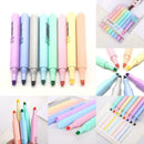 8Pcs/set Fluorescent Pen Highlighter Pencil Candy Color Pen New Drawing Mar T7D0