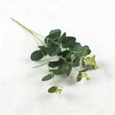 37CM Artificial Eucalyptus Stem Plastic Greenery Leaf Stem Christmas Decor