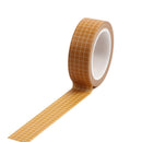 7x 10m Adhesive Tape Grid Pattern Multicolor Decorative Gift Wrapping