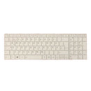 White GR Replacement Germany Keyboard For Toshiba Satellite