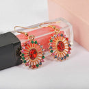 European And American Fashion Versatile Bohemian Necklace Earrings Combinat