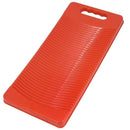Plastic Rectangle Washboard Wash Clothes Board 50cm long red, green, blue r V9N5